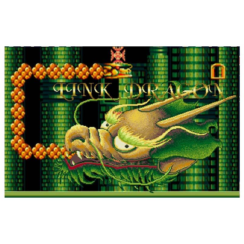 کارتریج بیست و دو لبه بازی مورتال کامبت و لینک دراگون و مهاجمان فضایی و الکس کید سگا کد KE2201