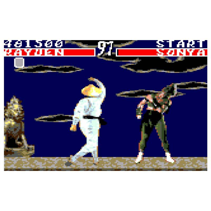 کارتریج بیست و دو لبه بازی مورتال کامبت و لینک دراگون و مهاجمان فضایی و الکس کید سگا کد KE2201