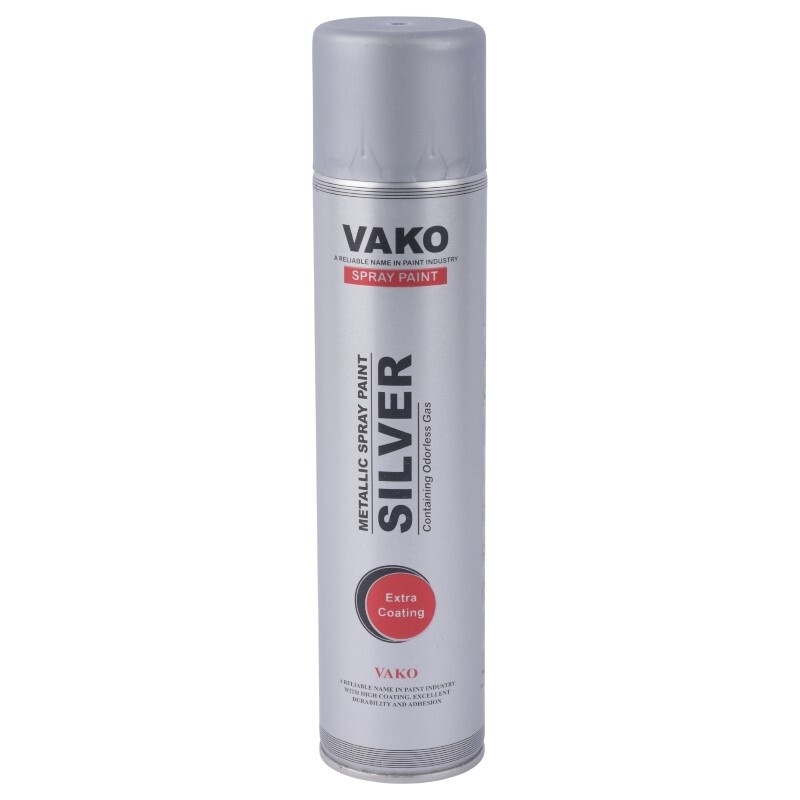 اسپری رنگ نقره ای Vako 300ml