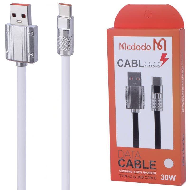 کابل تایپ سی فست شارژ 30 وات Mcdodo Highcopy طول 1 متر کد 1