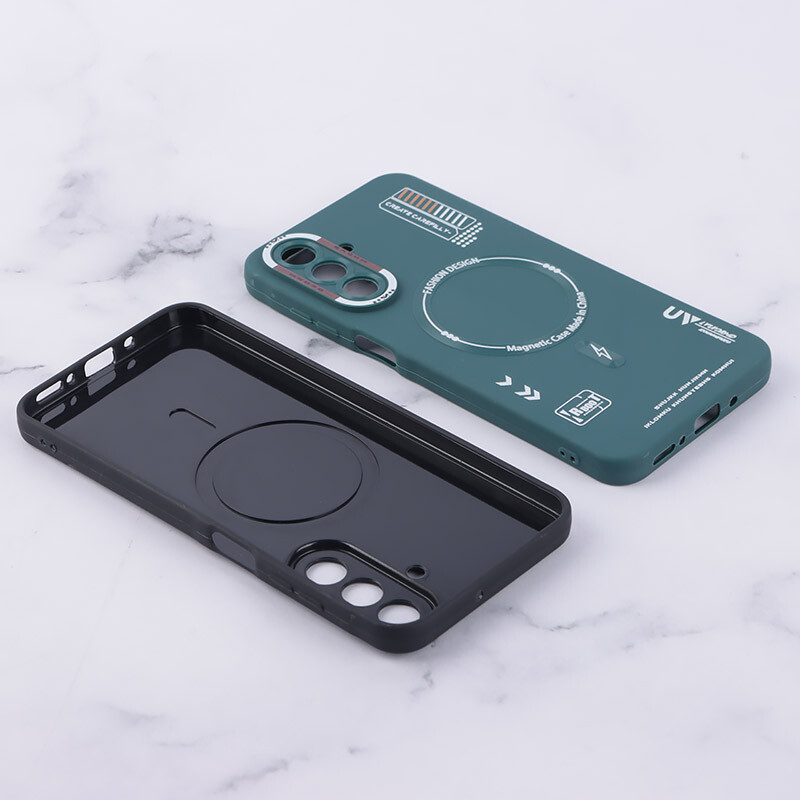 قاب ژله ای Dcokm سامسونگ Galaxy A17 4G / A17 5G طرح مگ سیف محافظ لنزدار