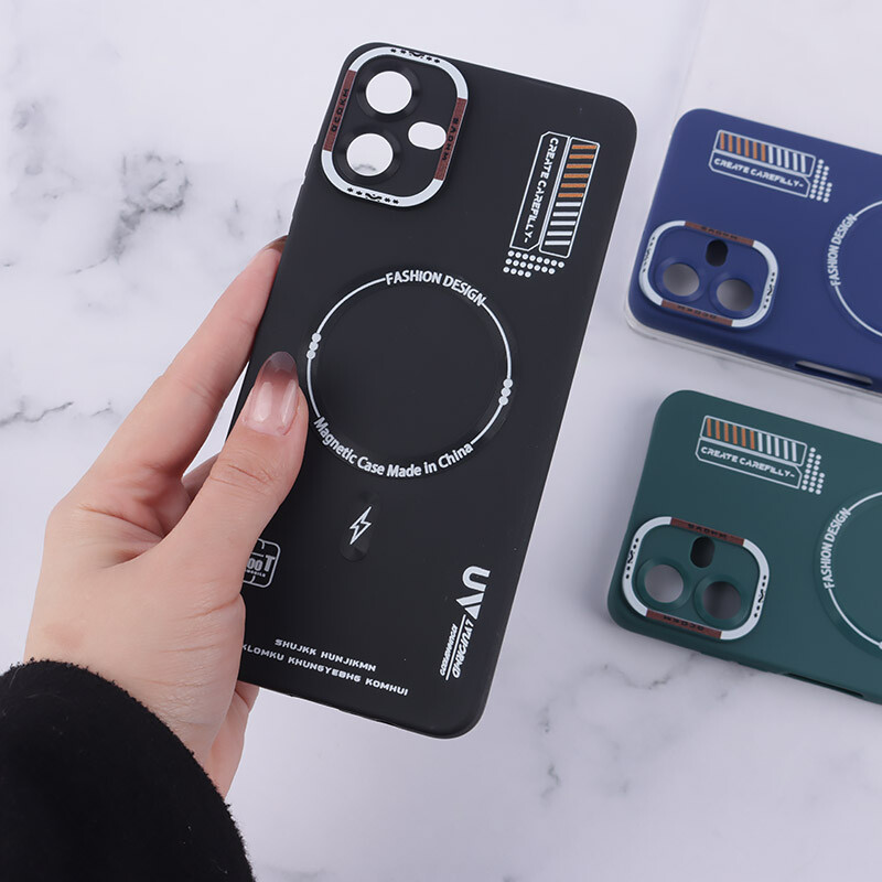 قاب ژله ای Dcokm سامسونگ Galaxy A07 طرح مگ سیف محافظ لنزدار