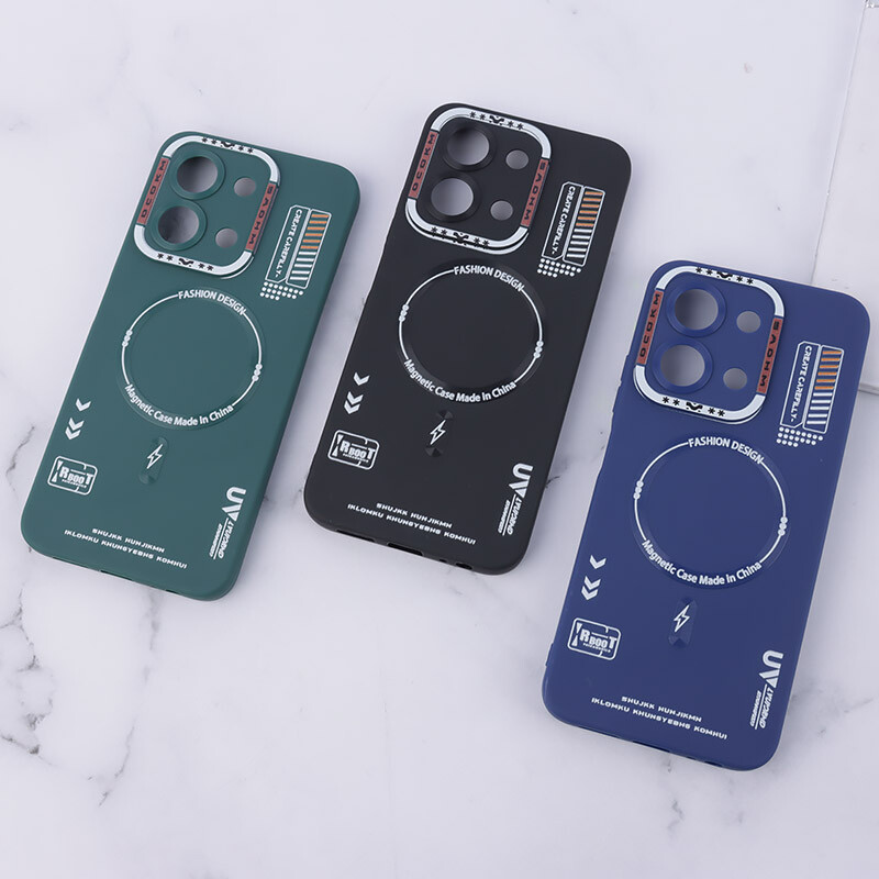 قاب ژله ای Dcokm شیائومی Redmi 15C طرح مگ سیف محافظ لنزدار