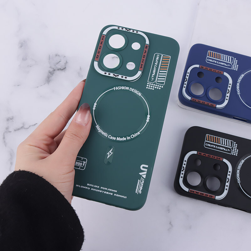 قاب ژله ای Dcokm شیائومی Redmi 15C طرح مگ سیف محافظ لنزدار