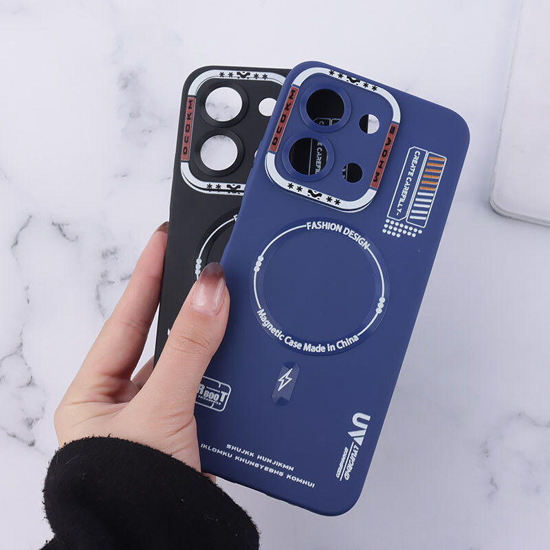 قاب ژله ای Dcokm شیائومی Redmi 15C طرح مگ سیف محافظ لنزدار