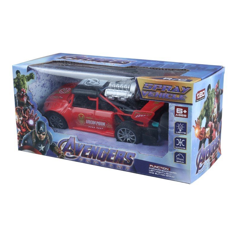 ماشین کنترلی شارژی اونجرز آیرون من دودزا NO.LU6688 Avengers کد 58