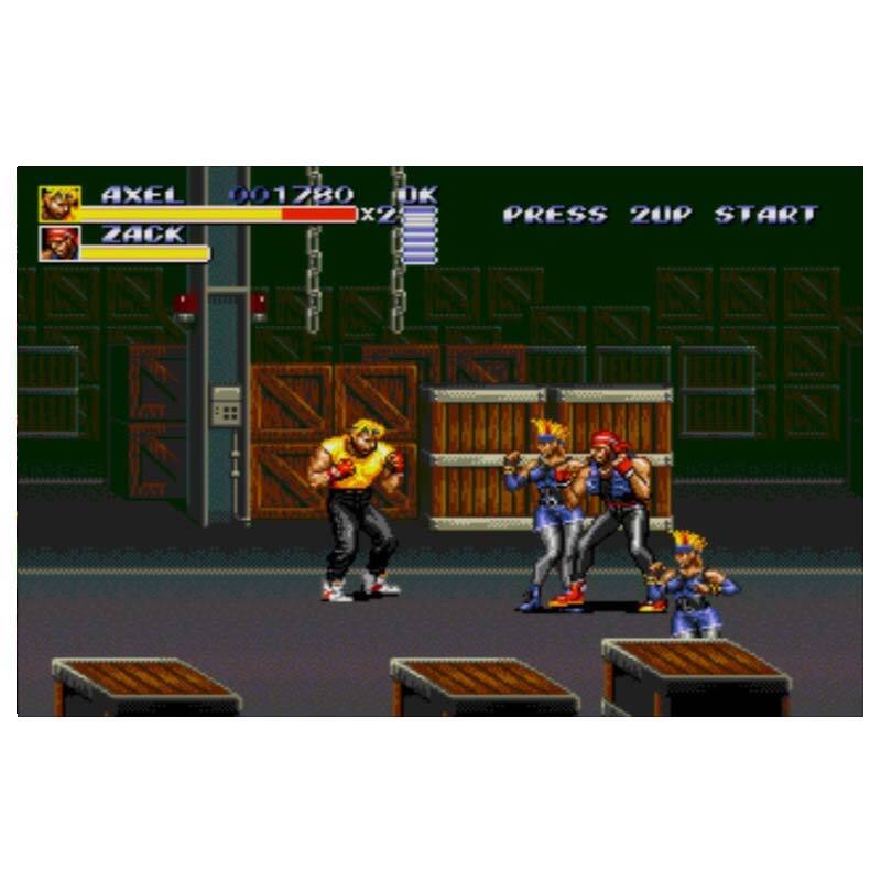 کارتریج چهار لبه بازی ماشین دزد و پلیس و شورش شهر و روبوکاپ و سوارکاران غروب سگا کد KC413