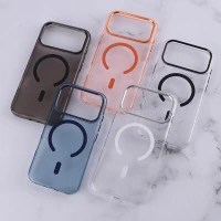 قاب مگ سیف اورجینال شیشه ای رنگی