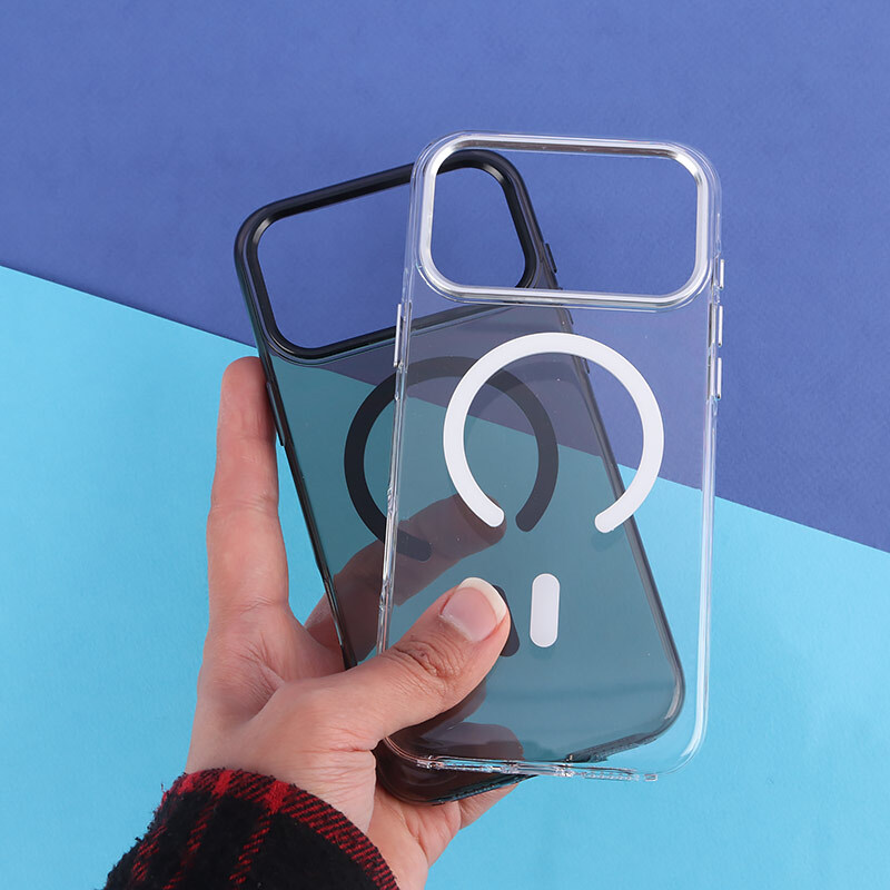 قاب مگ سیف اورجینال شیشه ای رنگی