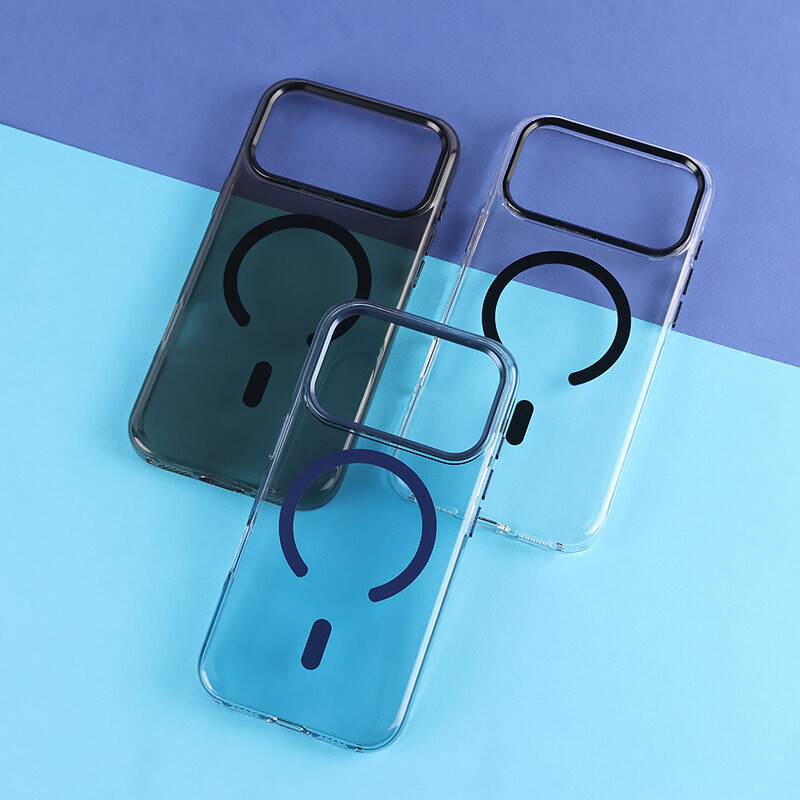 قاب مگ سیف اورجینال شیشه ای رنگی