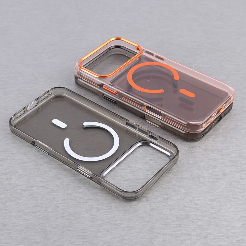 قاب مگ سیف اورجینال شیشه ای رنگی