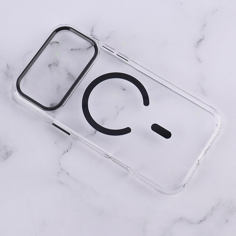 قاب مگ سیف اورجینال شیشه ای رنگی