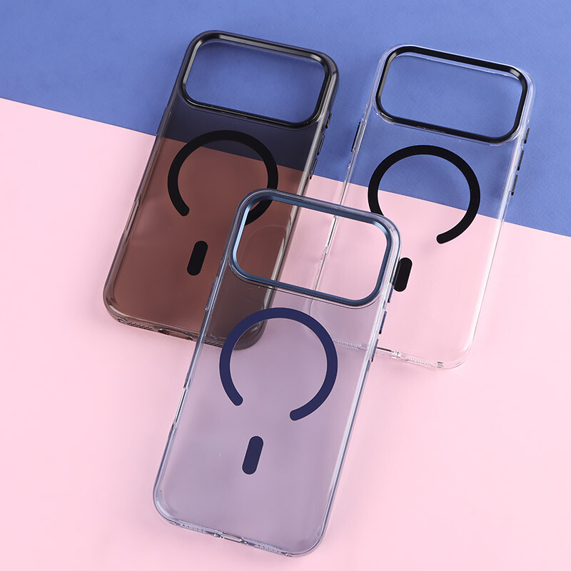 قاب مگ سیف اورجینال شیشه ای رنگی