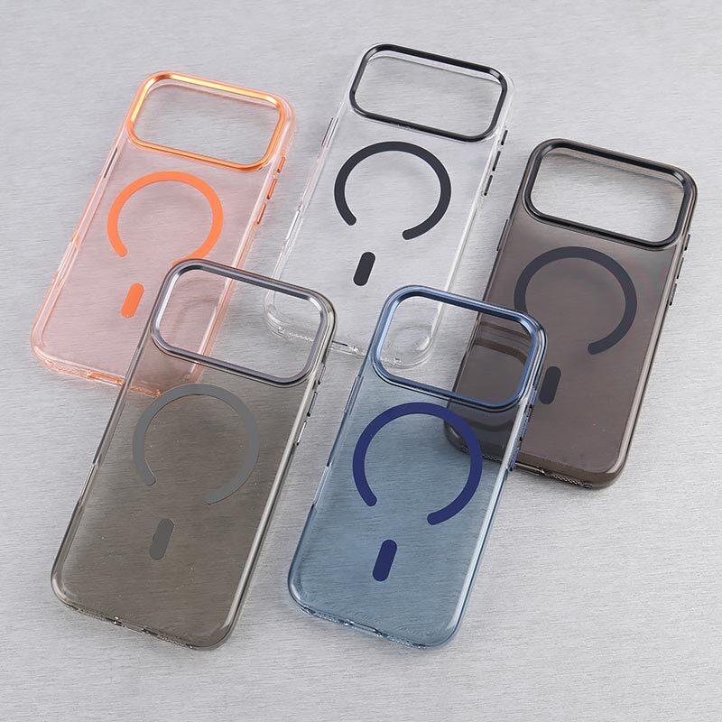 قاب مگ سیف اورجینال شیشه ای رنگی