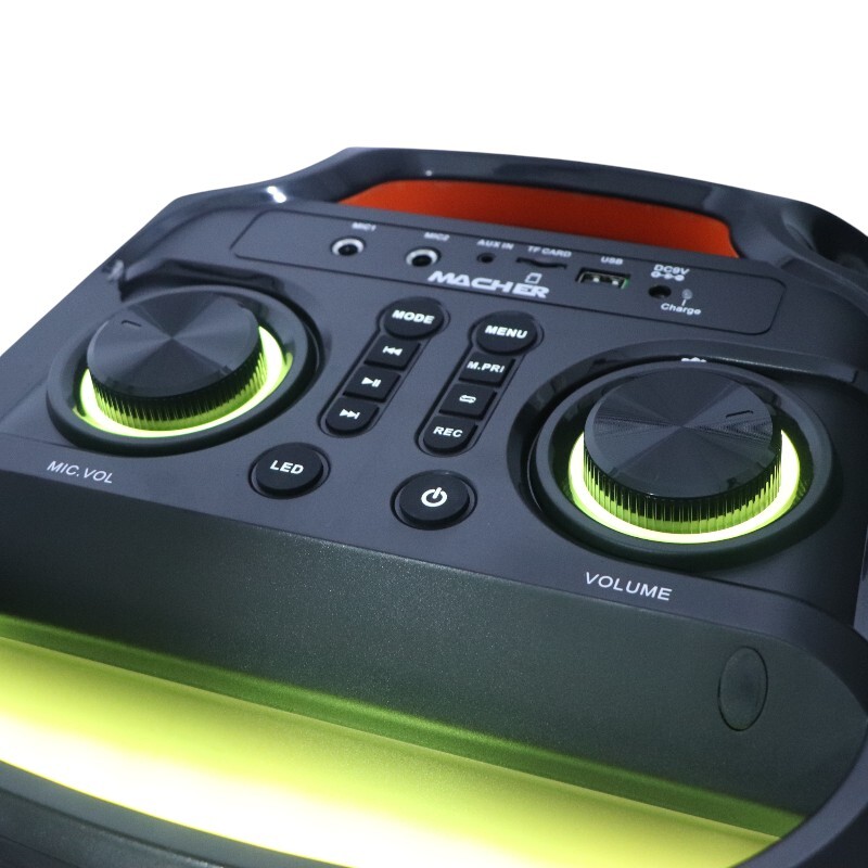 اسپیکر بلوتوثی مچر MR-880 + میکروفون و ریموت کنترل