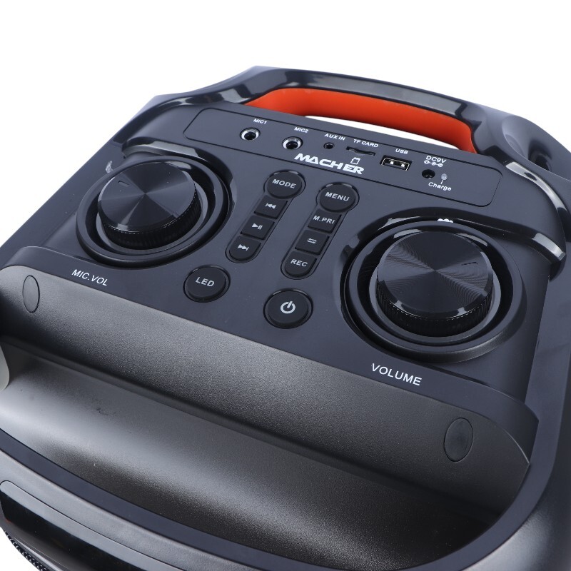 اسپیکر بلوتوثی مچر MR-880 + میکروفون و ریموت کنترل