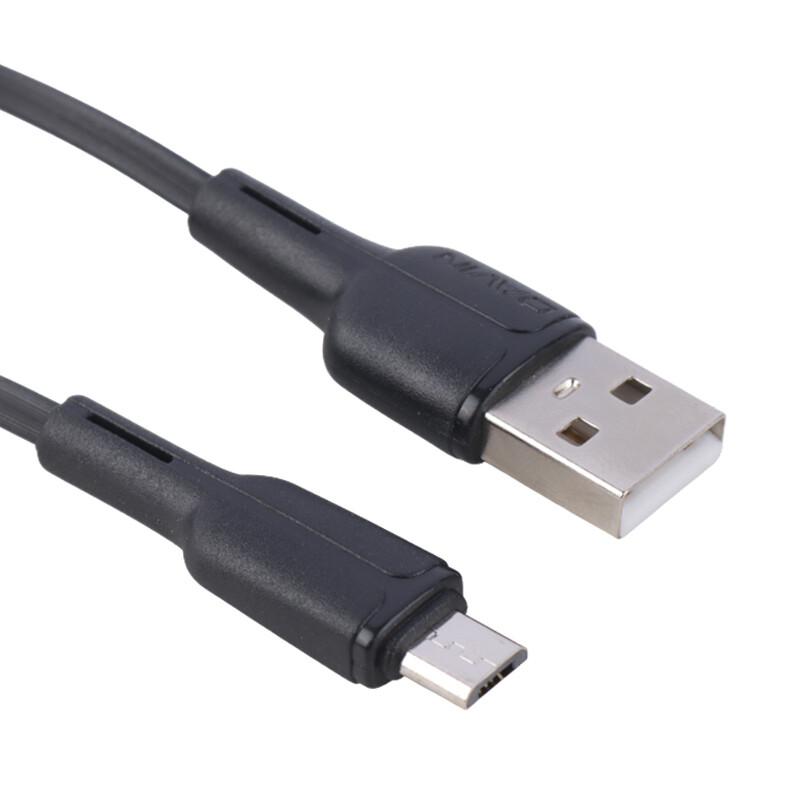 کابل میکرو یو اس بی فست شارژ 2.4 آمپر داوین DS02M طول 1 متر