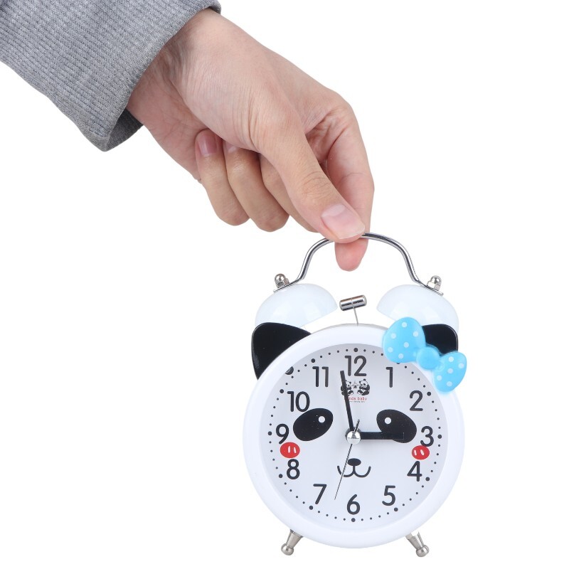 ساعت رومیزی زنگ دار طرح پاپیون کد B-550