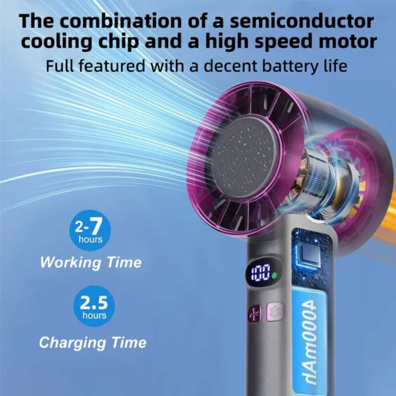 پنکه شارژی هیوندای PF-007