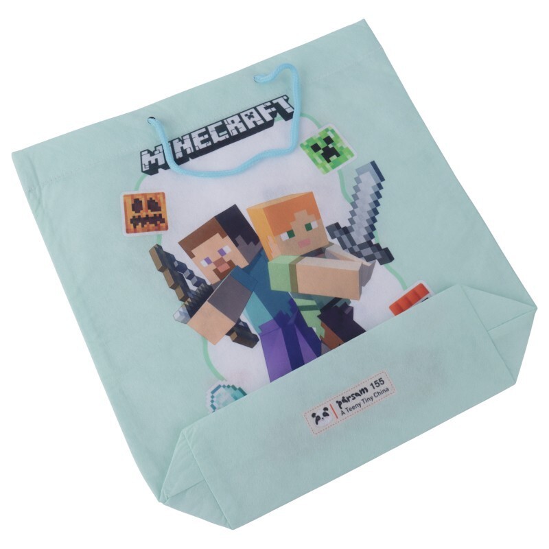 ساک دستی پارچه ای طرح ماینکرفت پارسام کد 155