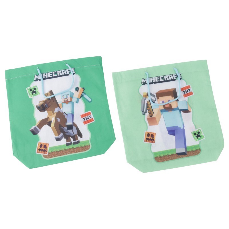 ساک دستی پارچه ای طرح ماینکرفت پارسام کد 155