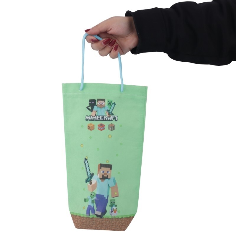 ساک دستی پارچه ای طرح ماینکرفت پارسام کد 152