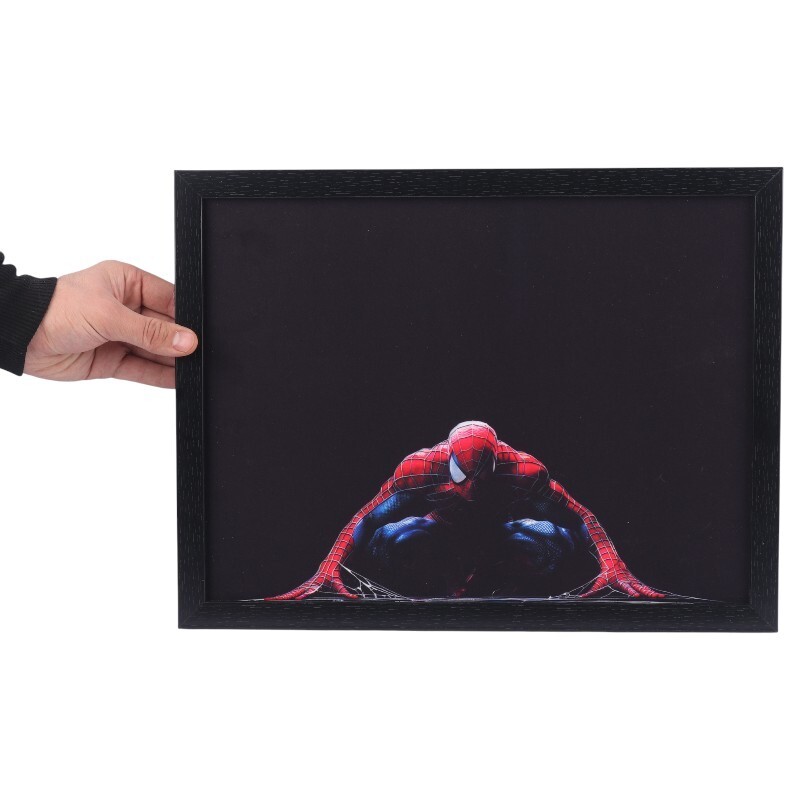تابلو شاسی طرح Spider man سایز 40*30 سانتی متر کد 1
