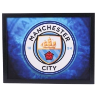 تابلو شاسی طرح Manchester City سایز 30*40 سانتی متر