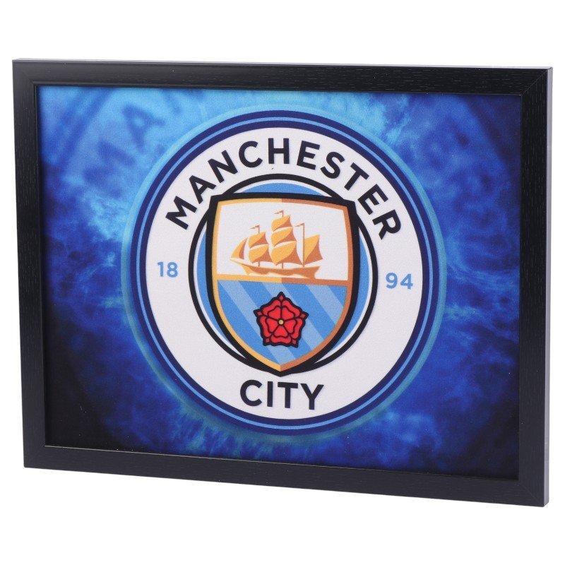 تابلو شاسی طرح Manchester City سایز 30*40 سانتی متر