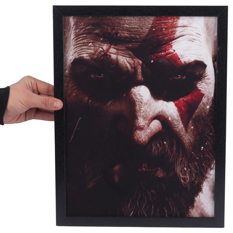 تابلو شاسی طرح God Of War سایز 30*40 سانتی متر کد 1