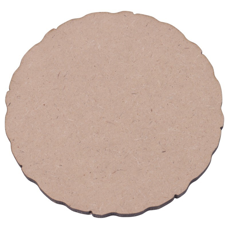 زیر لیوانی چوبی طرح درخت پرسام