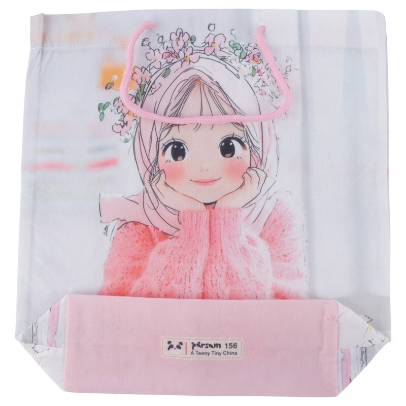 ساک دستی پارچه ای طرح دختر پارسام کد 156