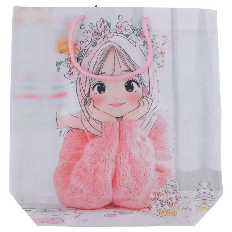 ساک دستی پارچه ای طرح دختر پارسام کد 156