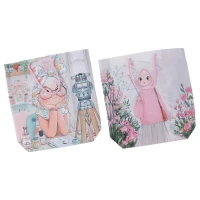 ساک دستی پارچه ای طرح دختر پارسام کد 156