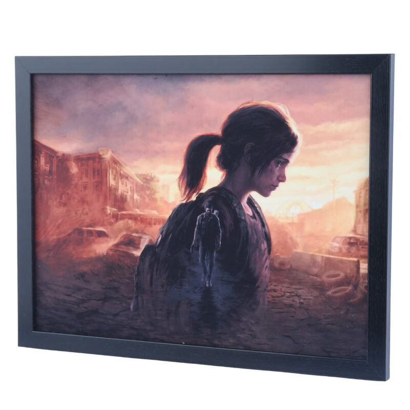 تابلو شاسی طرح The Last Of Us سایز 30*40 سانتی متر کد 4