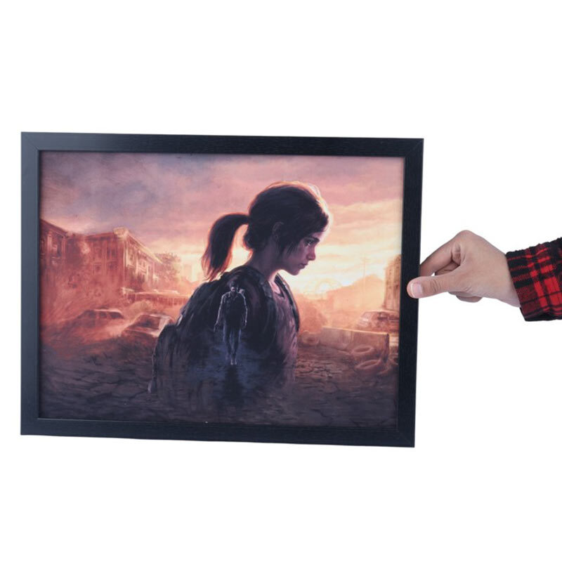 تابلو شاسی طرح The Last Of Us سایز 30*40 سانتی متر کد 4