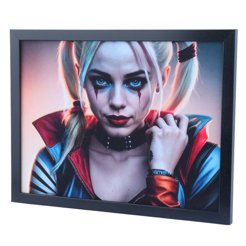 تابلو شاسی طرح Harley Quinn سایز 30*40 سانتی متر