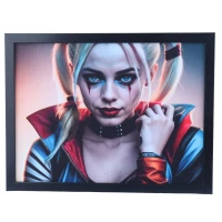 تابلو شاسی طرح Harley Quinn سایز 30*40 سانتی متر