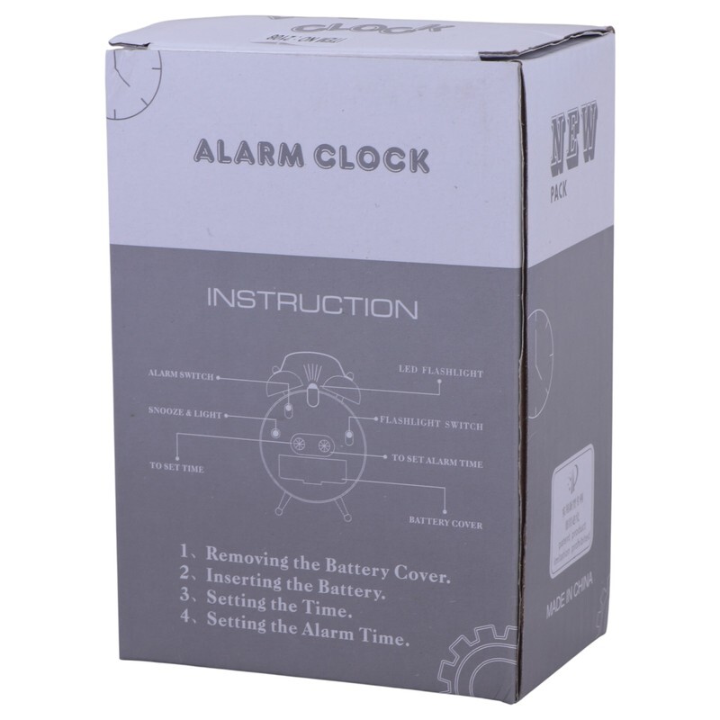 ساعت رومیزی زنگ دار طرح فانتزی کد B2-94