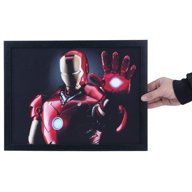 تابلو شاسی طرح Ironman سایز 30*40 سانتی متر