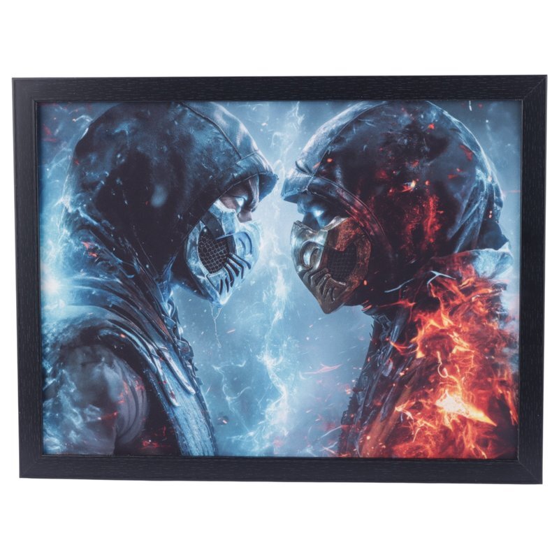 تابلو شاسی طرح Mortal Kombat سایز 30*40 سانتی متر