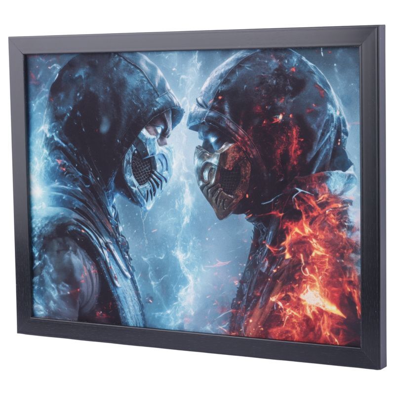 تابلو شاسی طرح Mortal Kombat سایز 30*40 سانتی متر