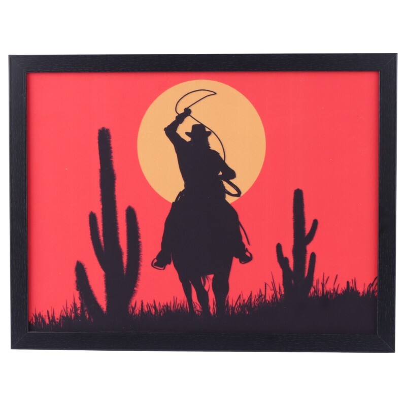 تابلو شاسی طرح 2 Red Dead Redemption سایز 30*40 سانتی متر