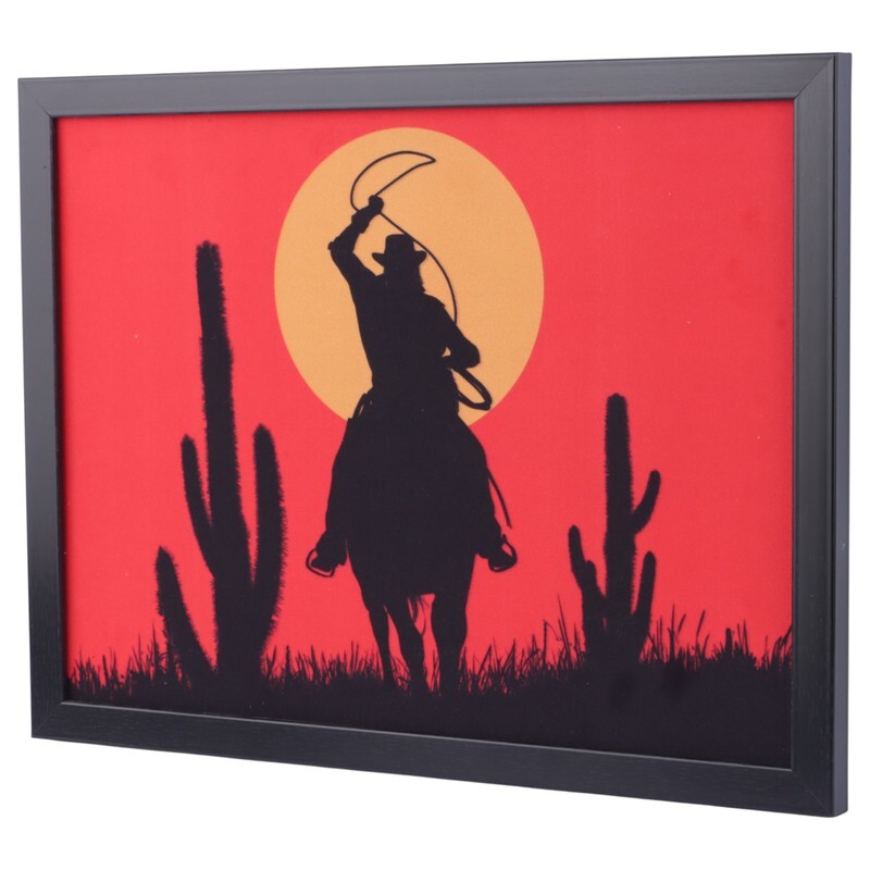 تابلو شاسی طرح 2 Red Dead Redemption سایز 30*40 سانتی متر