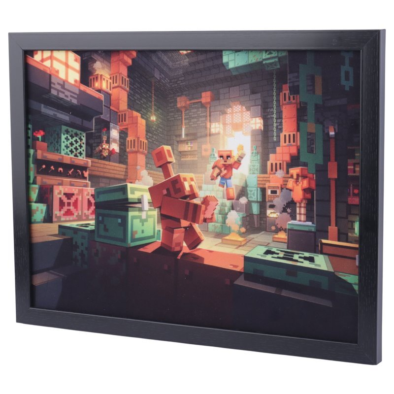 تابلو شاسی طرح Minecraft سایز 30*40 سانتی متر
