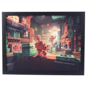 تابلو شاسی طرح Minecraft سایز 30*40 سانتی متر