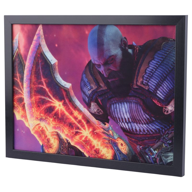 تابلو شاسی طرح God of War سایز 30*40 سانتی متر کد 4