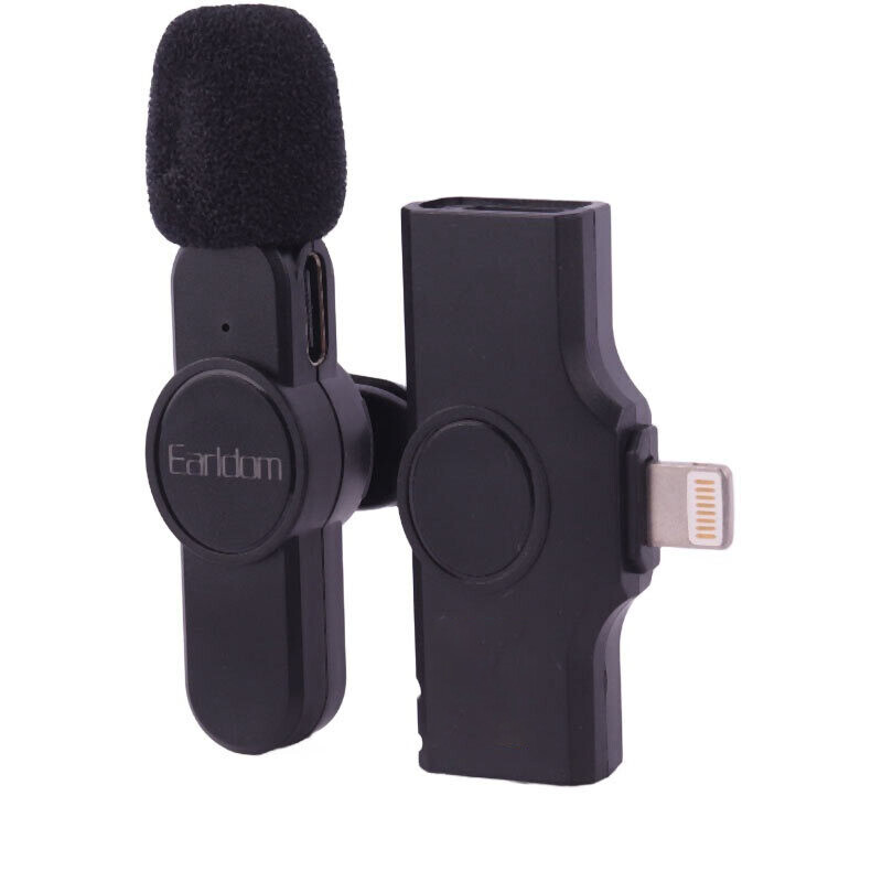 میکروفون یقه ای بی سیم Earldom ET-MC3L Lightning