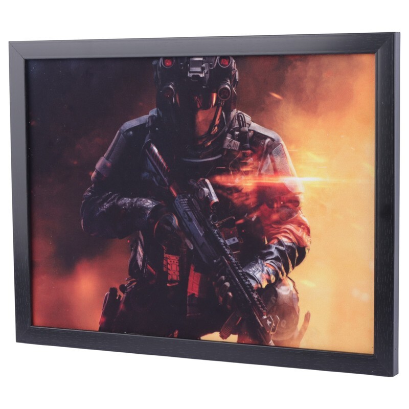 تابلو شاسی طرح Battlefield سایز 30*40 سانتی متر