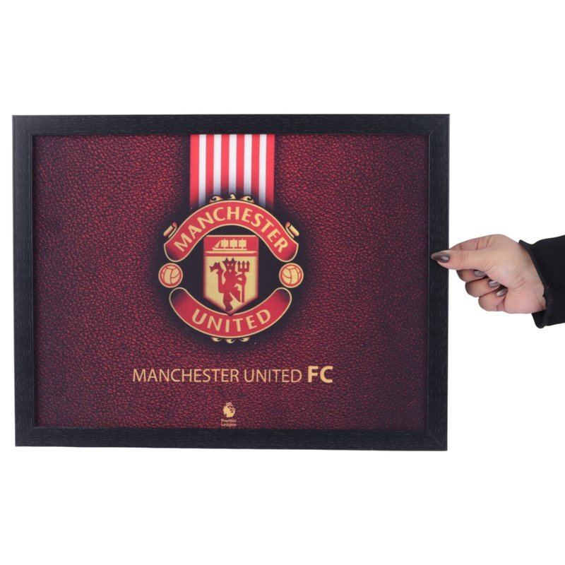 تابلو شاسی طرح Manchester United سایز 30*40 سانتی متر